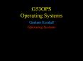 G53OPS Operating Systems PowerPoint PPT Presentation