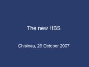 The new HBS
