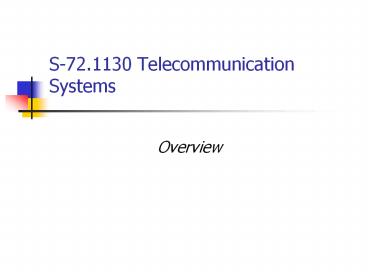 S-72.1130%20Telecommunication%20Systems