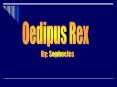 Oedipus Rex PowerPoint PPT Presentation