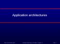 Application architectures PowerPoint PPT Presentation
