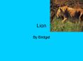 Lion PowerPoint PPT Presentation