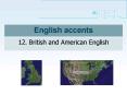 English accents PowerPoint PPT Presentation