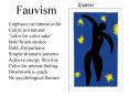 Fauvism PowerPoint PPT Presentation