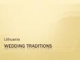 Wedding traditions PowerPoint PPT Presentation