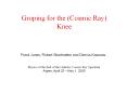 Groping%20for%20the%20(Cosmic%20Ray)%20Knee PowerPoint PPT Presentation