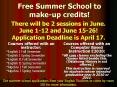 Free Summer School to makeup credits PowerPoint PPT Presentation