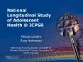 National Longitudinal Study of Adolescent Health ICPSR PowerPoint PPT Presentation