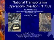 National Transportation Operations Coalition NTOC