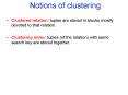 Notions of clustering PowerPoint PPT Presentation