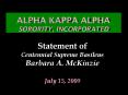 Alpha Kappa Alpha Sorority, Incorporated PowerPoint PPT Presentation