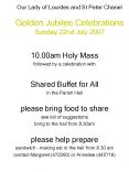 Our Lady of Lourdes and St Peter Chanel Golden Jubilee Celebrations Sunday 22nd July 2007 PowerPoint PPT Presentation