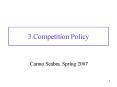 3.Competition Policy PowerPoint PPT Presentation