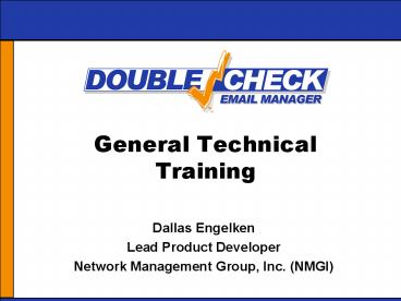 General Technical Training