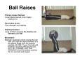 Ball Raises PowerPoint PPT Presentation