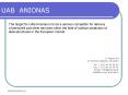 UAB ANIONAS PowerPoint PPT Presentation