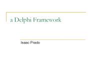 a Delphi Framework