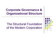 Corporate Governance