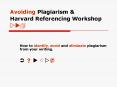 Avoiding Plagiarism PowerPoint PPT Presentation