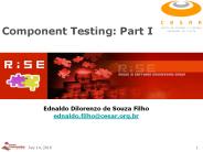 Component Testing: Part I