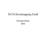 ISCSI Bootstrapping Draft