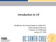 Introduction to C PowerPoint PPT Presentation