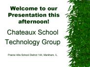 Welcome to our Presentation this afternoon