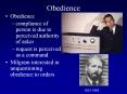 Obedience PowerPoint PPT Presentation