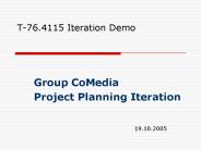 T76.4115 Iteration Demo