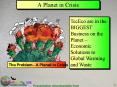 A Planet in Crisis PowerPoint PPT Presentation