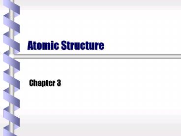 Atomic Structure