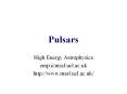 Pulsars PowerPoint PPT Presentation
