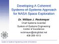 Developing A Coherent SystemsofSystems Approach for NASA Space Exploration PowerPoint PPT Presentation