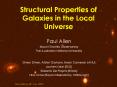 Structural Properties of Galaxies in the Local Universe PowerPoint PPT Presentation