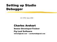 Setting up Studio Debugger