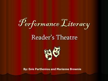 Performance Literacy