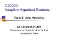 CS3200: Adaptive Hypertext Systems PowerPoint PPT Presentation