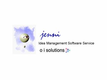 Idea Management Software Service