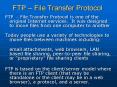 FTP File Transfer Protocol PowerPoint PPT Presentation