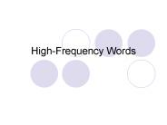 HighFrequency Words
