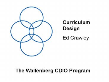 Curriculum Design