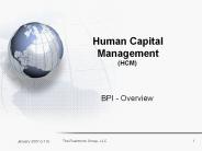 Human Capital Management (HCM)