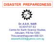 DISASTER PREPAREDNESS PowerPoint PPT Presentation
