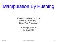 Manipulation By Pushing