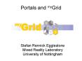 Portals and myGrid PowerPoint PPT Presentation