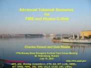 Advanced Tokamak Scenarios