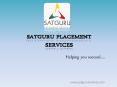 SATGURU PLACEMENT SERVICES PowerPoint PPT Presentation