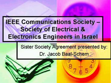 IEEE Communications Society Society of Electrical