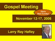 Gospel Meeting