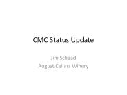CMC Status Update